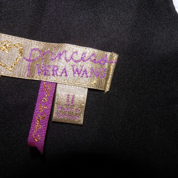 Princess Vera Wang Black Sparkle Mini Dress - Picture 5 of 6